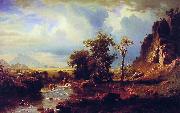 Albert Bierstadt North Fork of the Platte Nebraska oil painting picture wholesale